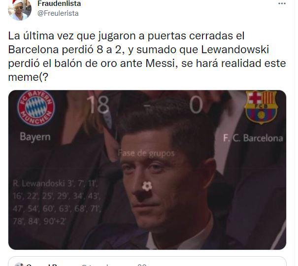 Memes: Bayern destroza a Barcelona y se desatan las burlas por jugar UEFA Europa League