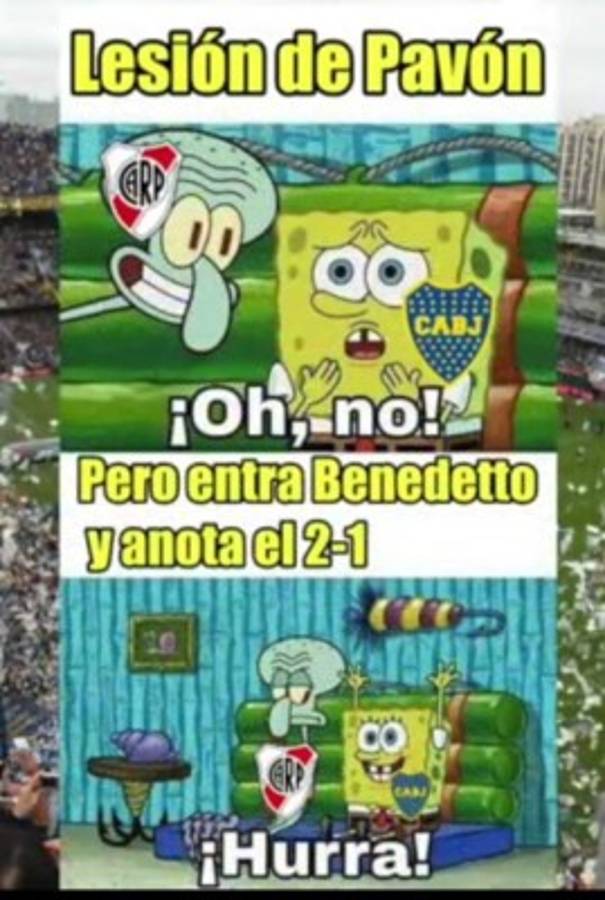 Los memes del empate de Boca Juniors ante River Plate en la final de la Libertadores