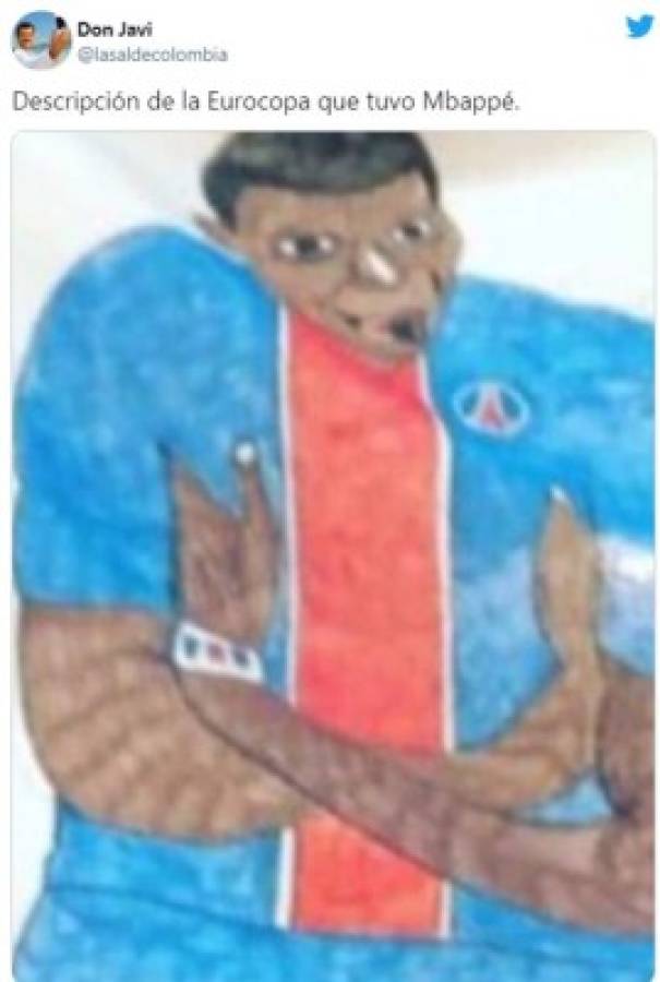 ¡Estallan las redes! Los memes destrozan a Mbappé tras la dolorosa eliminación de Francia en la Eurocopa