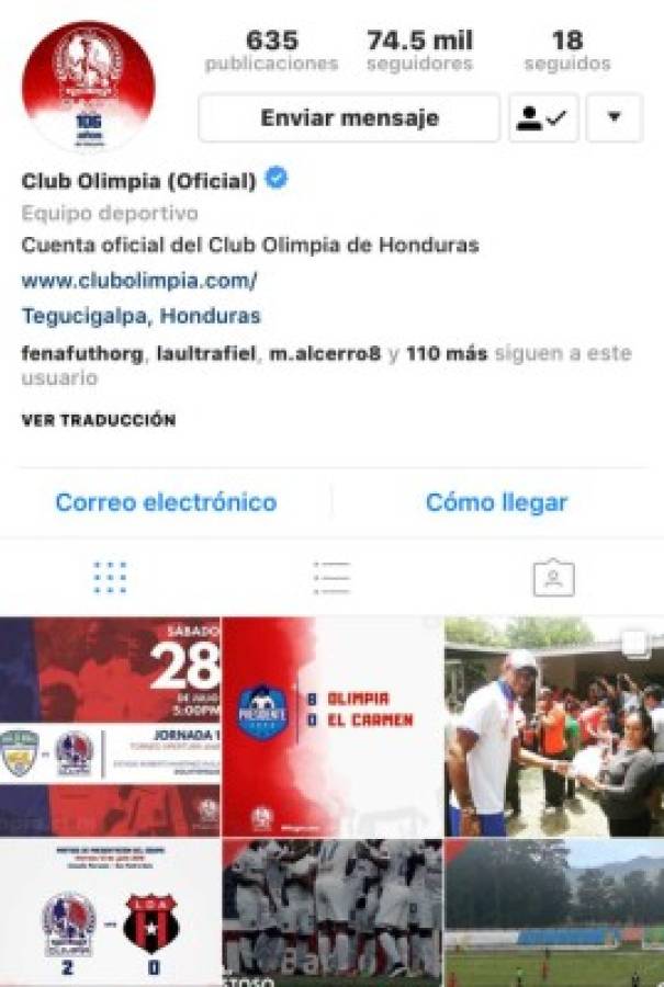 ¿Qué club es el rey de las redes sociales en Honduras?