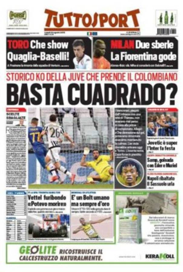 Las portadas de los diarios más importantes del mundo