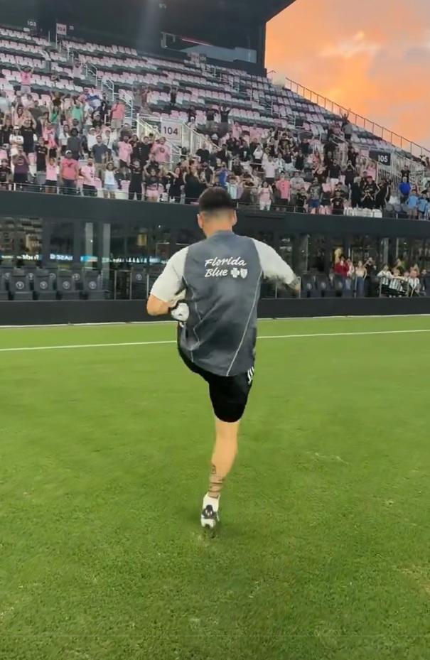 Messi recibió visita especial, gesto de Leo y la broma de De Paul en la semana larga de Inter Miami: “Que conjuntiviti”