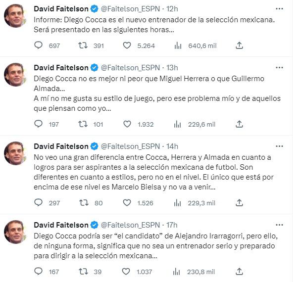 La reacción de Faitelson y la prensa azteca luego de que Diego Cocca sea el elegido para la selección de México: “Un desastre”