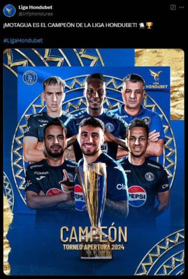 Euforia por la copa 19 de Motagua y no perdonan al Olimpia: “Saludá a tu papá”, “Despacharon a Troglio”