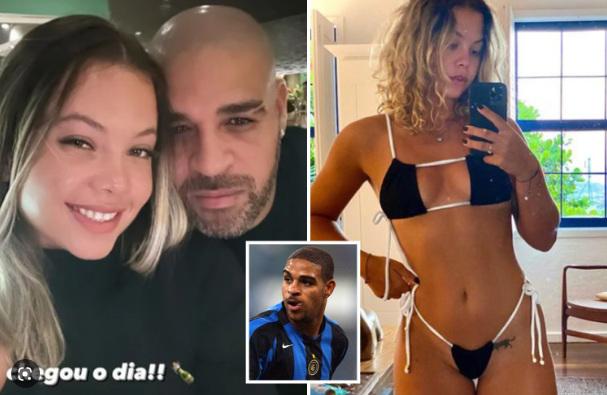 ¿Por la selección de Brasil? El insólito motivo por el que Adriano se separó de su esposa 24 días después de casarse: “Me duele por dentro”