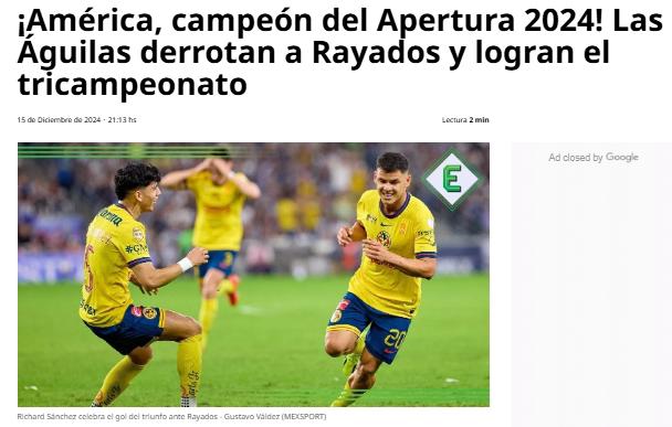 ¿Qué dijo Faitelson? América es tricampeón histórico y así reacciona la prensa: “Ya aburre porque gana siempre”