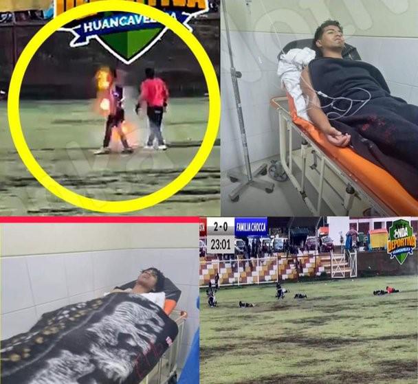 Un muerto y cautro heridos dejó un rayó mientras se disputaba un torneo peruano.