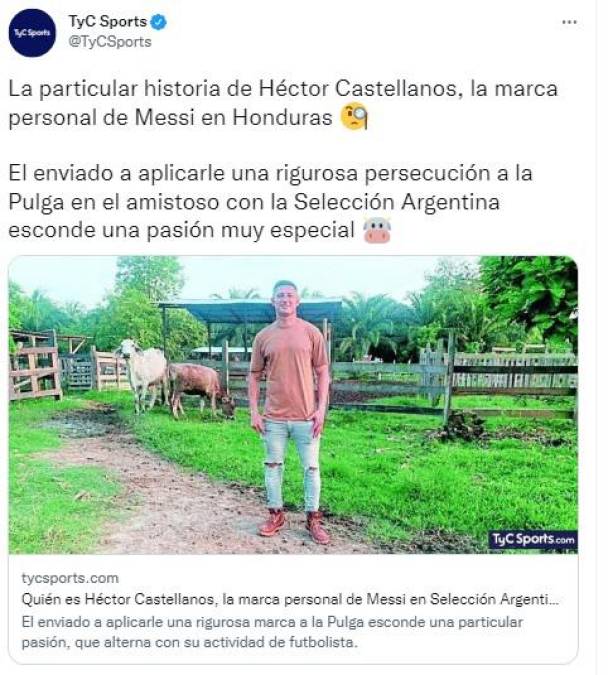 ¡Así hablan de Messi y Héctor Castellanos! La reacción de la prensa argentina luego de golear a Honduras: “responden con violencia”