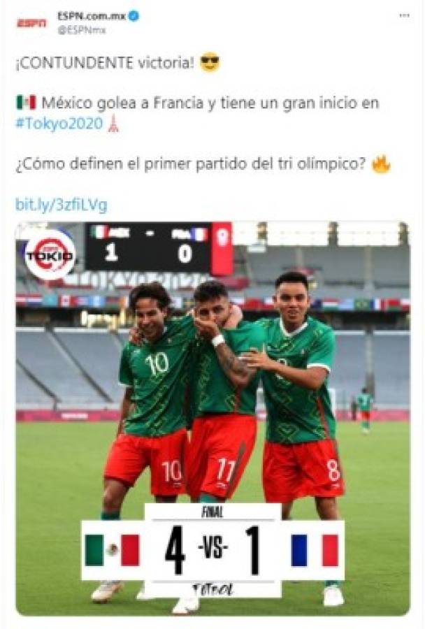 Prensa mexicana eufórica tras el debut en Tokio, pero Faitelson los baja de la nube: así reaccionaron ante la goleada a Francia