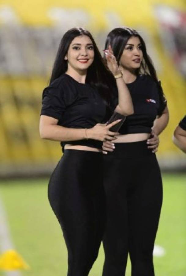 Chicas embellecieron la séptima jornada de la Liga Nacional de Honduras