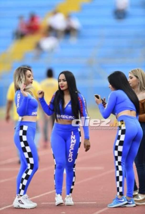 ¡Mamitas! Las chicas bellas que adornaron partidos de Liga Nacional de Honduras