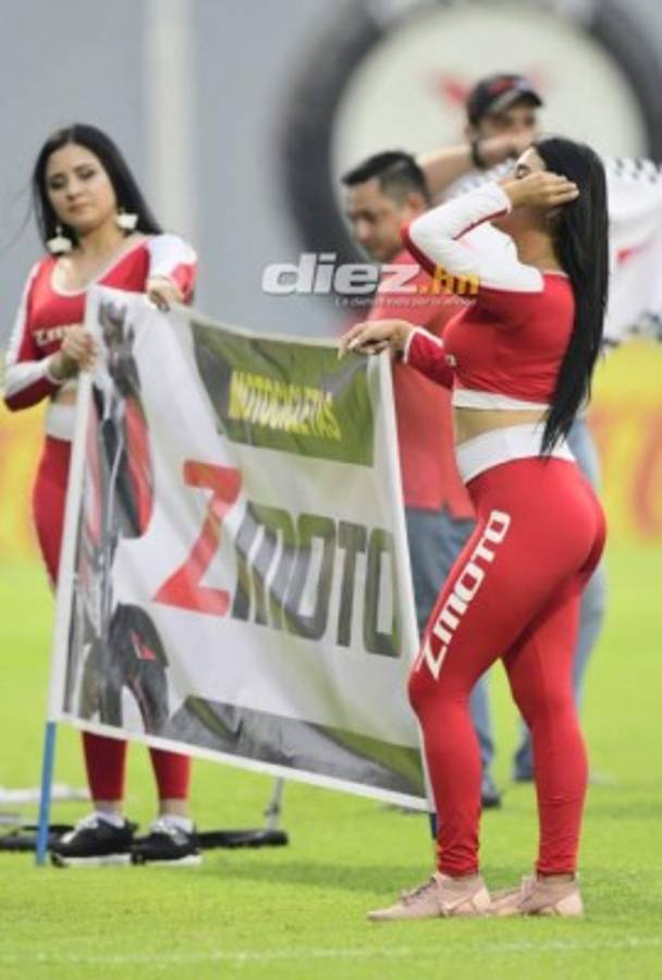 ¡Mamitas! Las linduras que adornaron la vuelta del repechaje en Honduras