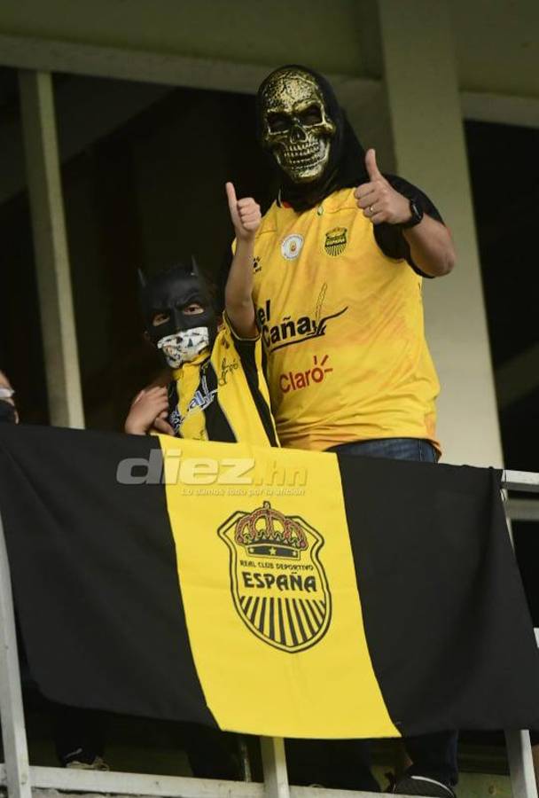 El ambiente que se vivió en el Morazán en el clásico donde Real España venció a Marathón por el boleto a la final