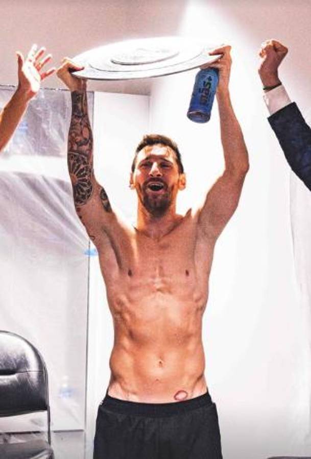 David Ruiz festejando con Messi: locura del Inter Miami tras ganar su segundo título y Beckham se rinde al argentino