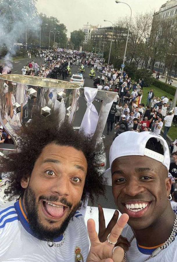 Espectacular fiesta: Real Madrid festejó en Cibeles con la afición su título 35 de la Liga de España