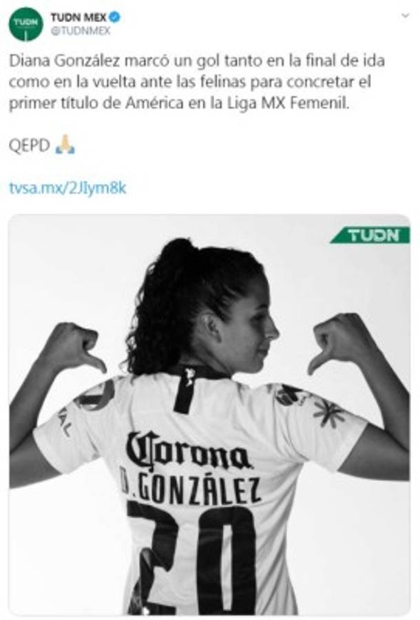 Conmoción en México por la muerte de Diana González, futbolista del América femenil