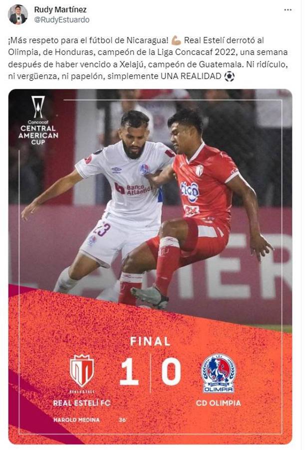 “Se esfuma el Real Madrid de Centroamérica”, “papelón” y “bochorno”: la reacción de la prensa a la derrota de Olimpia ante Estelí