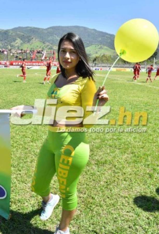 Las chicas lindas que adornaron la jornada 8 del Clausura en Honduras