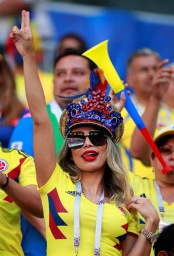 MUÑECAS: Las hermosas colombianas que estuvieron en el Samara Arena de Rusia