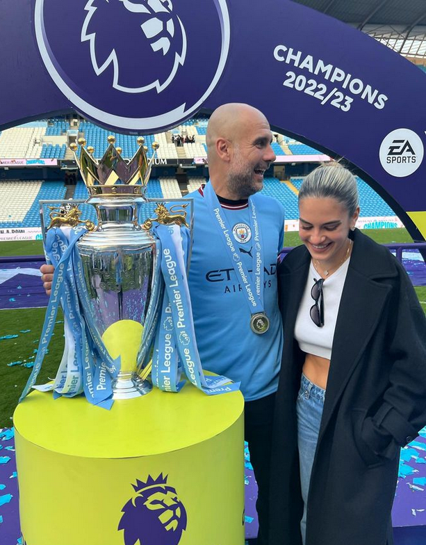 La loca fiesta del City: Haaland en pijama con su novia, Julián pone ebrio a Grealish y la hija de Pep se roba las miradas