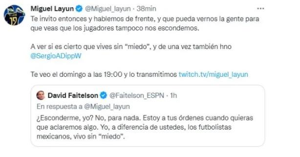 Miguel Layún lanza reto a David Faitelson luego de una discusión en Twitter: “A ver si es cierto que vives sin miedo”