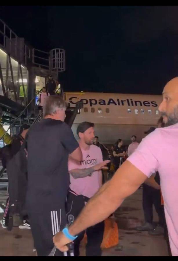 Panamá no se enloquece por Messi y el gran gesto de Leo con los canaleros en el hotel: así fue la llegada del Inter Miami