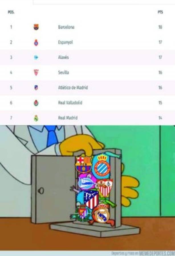 MEMES: Real Madrid y Barcelona, protagonistas del día en las redes sociales