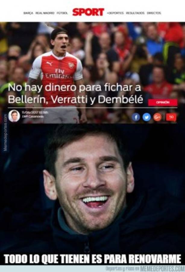Los mejores memes del inicio de semana en el mundo del fútbol
