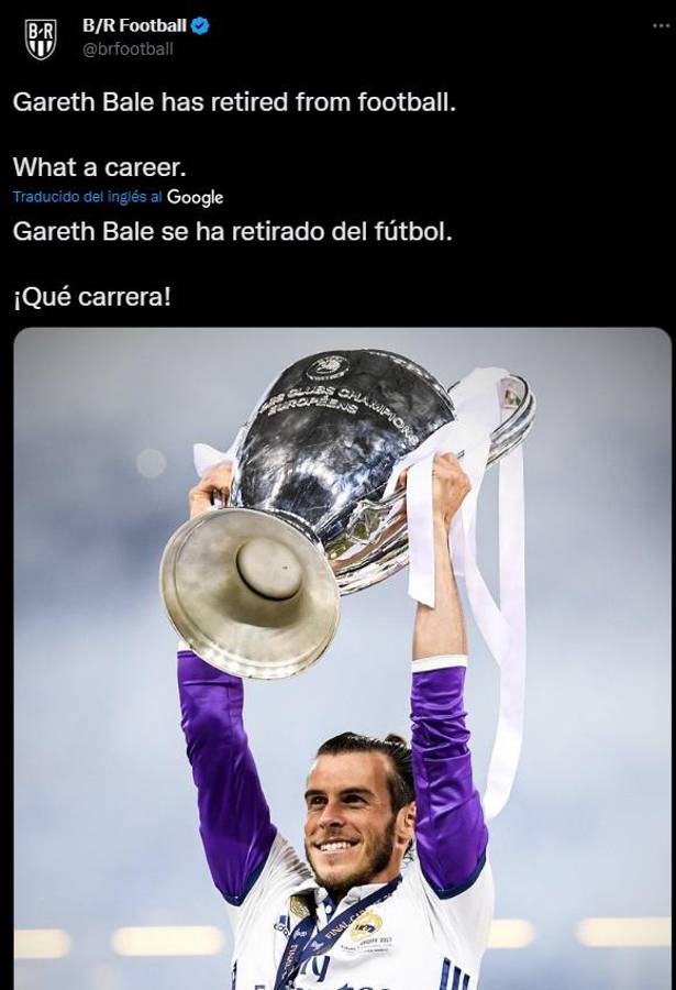 “Adiós leyenda”, “Lo ganó todo”: Prensa internacional se rinde ante el retiro de Gareth Bale