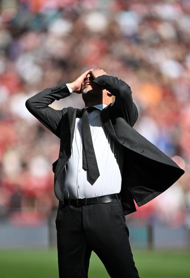 Alocado festejo del United, el motivo de la frustración de Pep Guardiola y Garnacho iguala a Cristiano Ronaldo en FA Cup