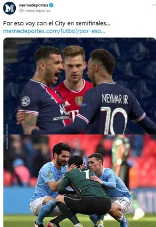 Los memes destrozan a Keylor Navas y Neymar tras la derrota del PSG ante el Manchester City