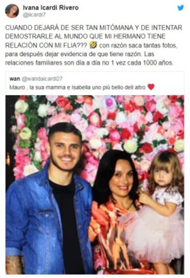 Continúa la guerra: Hermana de Mauro Icardi dispara contra la propia Wanda Nara