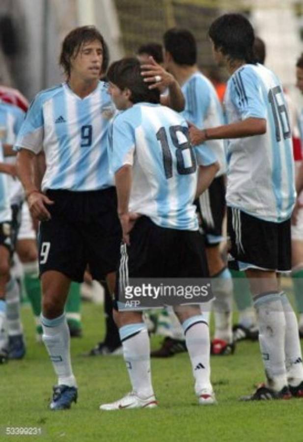 Las fotografías de Lionel Messi en su debut con Argentina ante Hungría