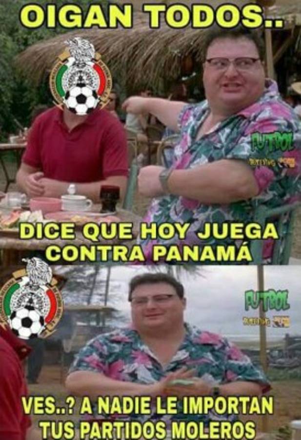 ¡A Panamá y México no los perdonaron con los memes por amistoso!