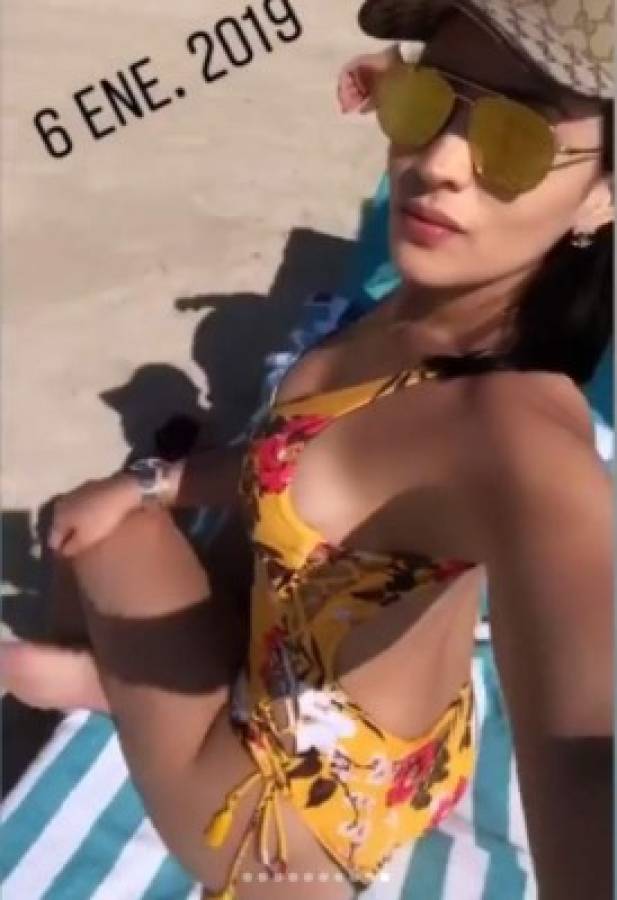 La sexy esposa de Emilio Izaguirre deslumbra en Dubai con su figura