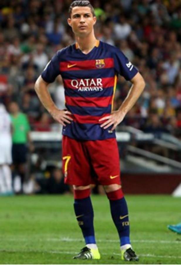 Así se verían los cracks del Clásico con colores cambiados