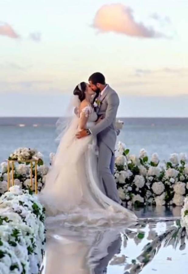 Así fue la espectacular boda de Edrick Menjívar y su hermosa esposa en Roatán tras conquistar el tetra con Olimpia