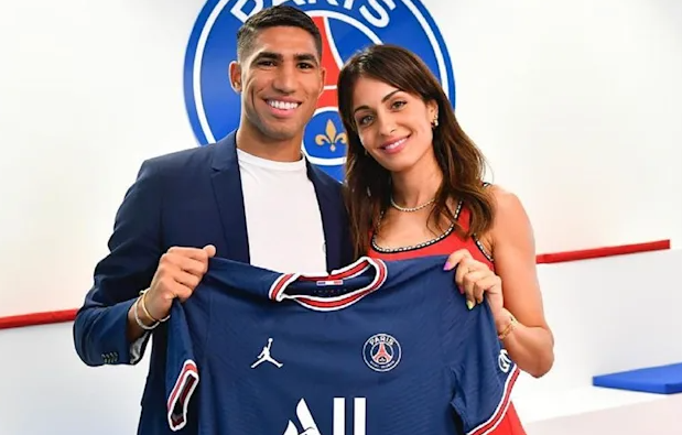 El tremendo revés que recibió la exesposa de Hakimi con la fortuna del jugador: ¡no tiene nada!