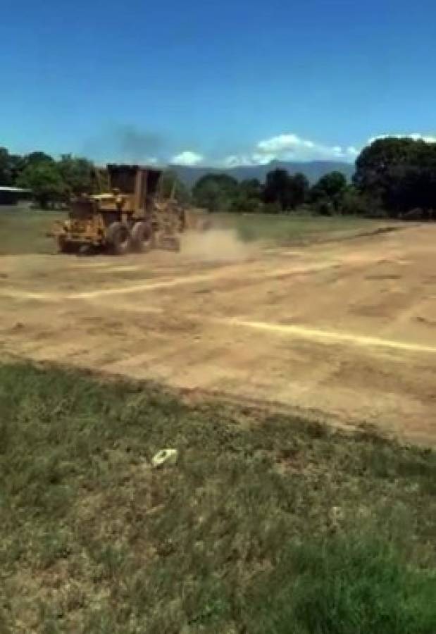 ¡Tendrá césped y techo nuevo! Comienzan a remodelar el estadio Milton Flores de La Lima