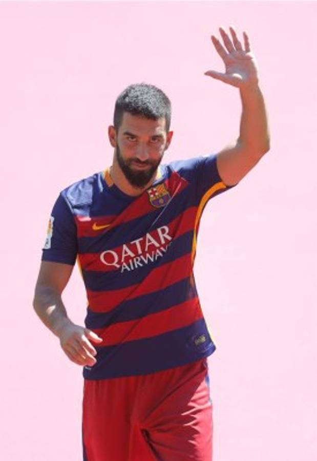 La presentación Arda Turan, nuevo fichaje del FC Barcelona,