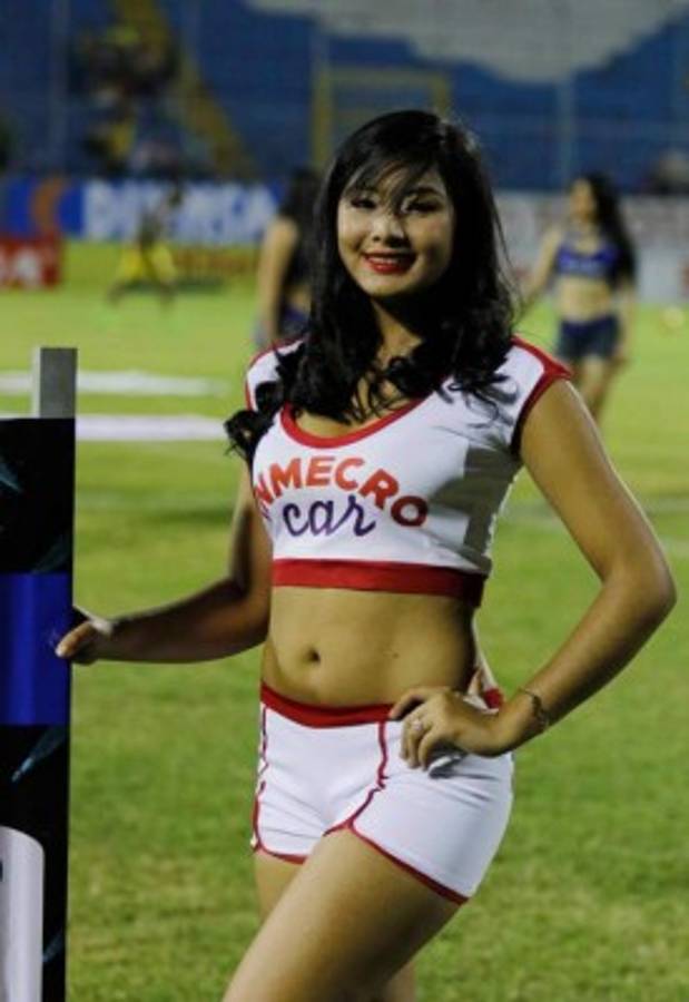 Las bellezas que se vieron en el estadio Morazán en el Real España-Platense