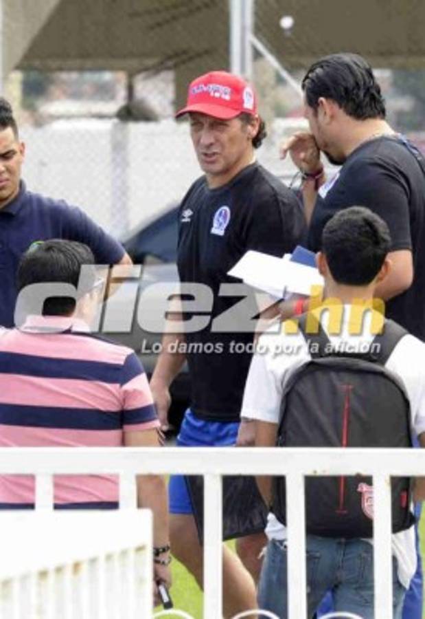 FOTOS: El método de trabajo de Pedro Troglio en su primer entreno con el Olimpia
