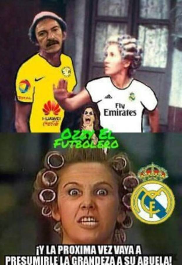 Real Madrid derrota al América y los memes no perdonan al club mexicano