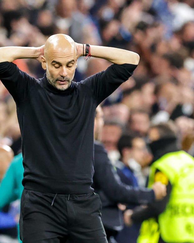 NO SE VIO EN TV: Se perdieron la remontada por abandonar el Bernabéu, Pep Guardiola hundido y así fue captado Rodrygo tras ser el héroe