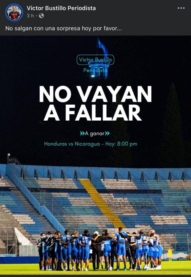 Si no ganamos es porque andamos en la calle: así reacciona la prensa de Honduras y Nicaragua previo al partido eliminatorio