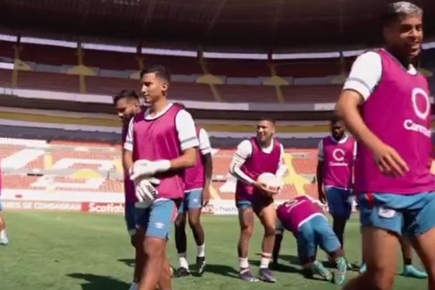 ¡Por otro triunfo histórico! Olimpia realiza reconocimiento del Estadio Jalisco a horas de la batalla ante Atlas por Champions Concacaf