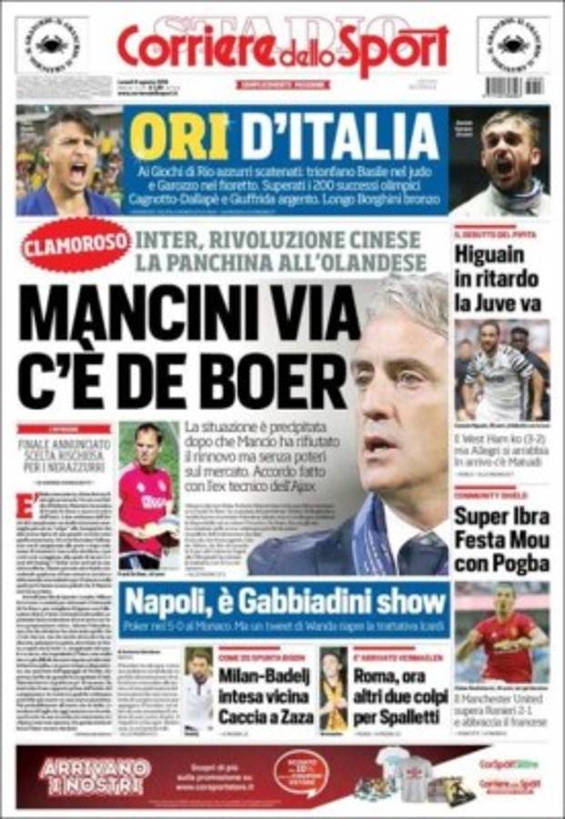 PORTADAS: Esto amaneció diciendo la prensa deportiva en el mundo