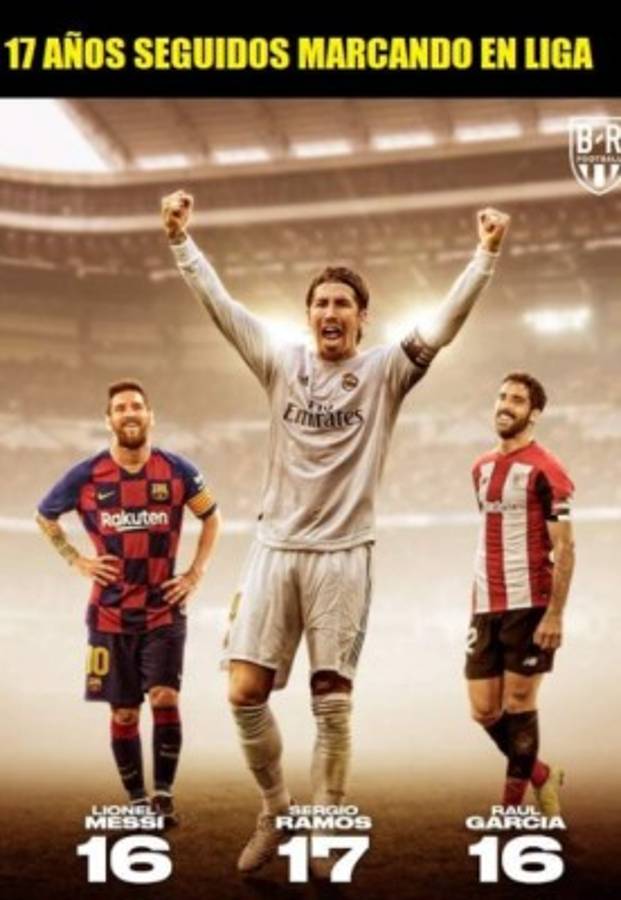 El VAR y Sergio Ramos, protagonistas de los memes tras la goleada del Real Madrid al Osasuna