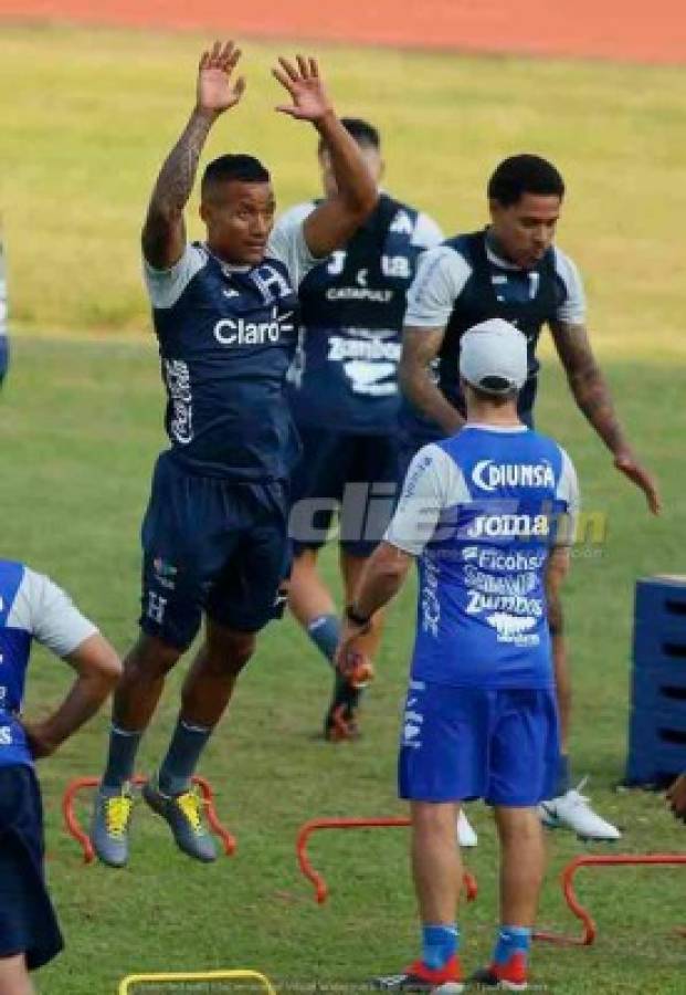 FOTOS: Los detalles más íntimos de la práctica en la Selección de Honduras