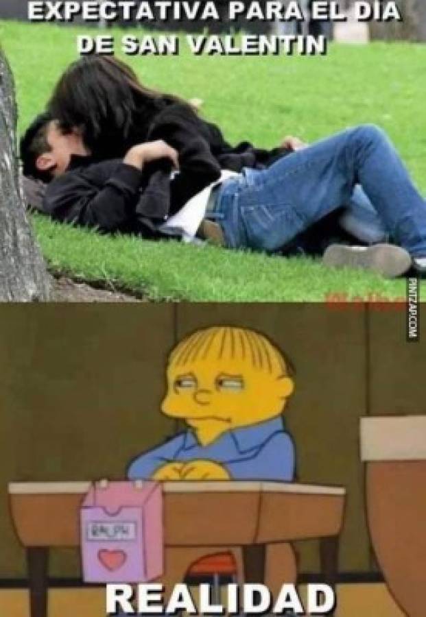 ¡Para morír de risa! Los mejores memes de San Valentín